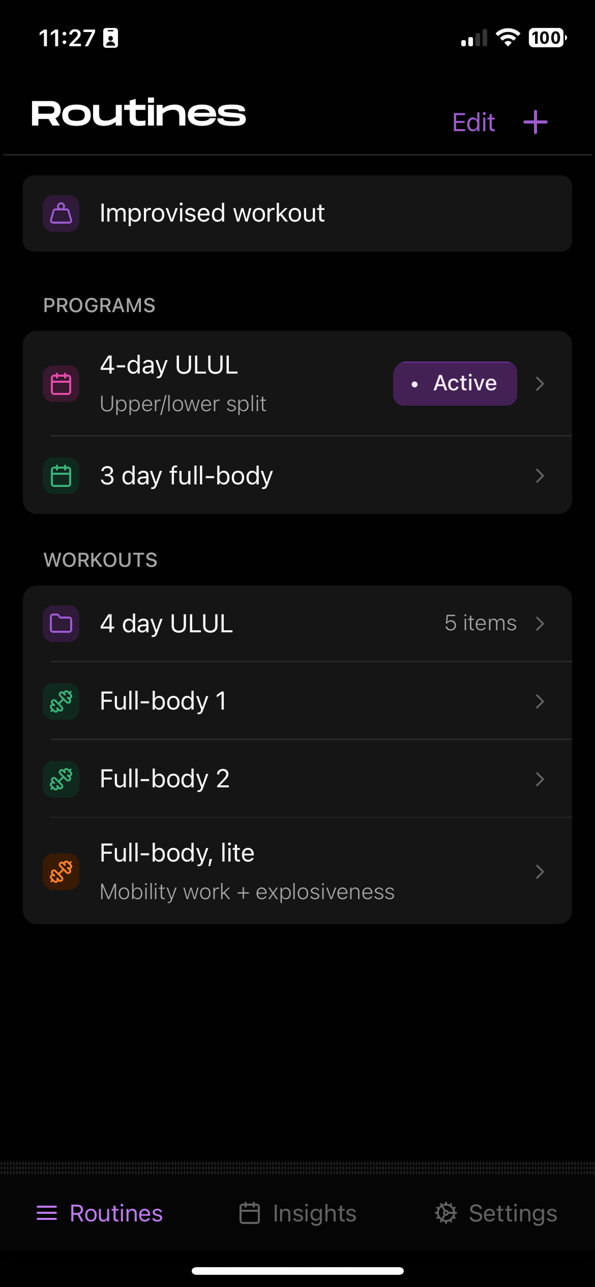 App screenshot
