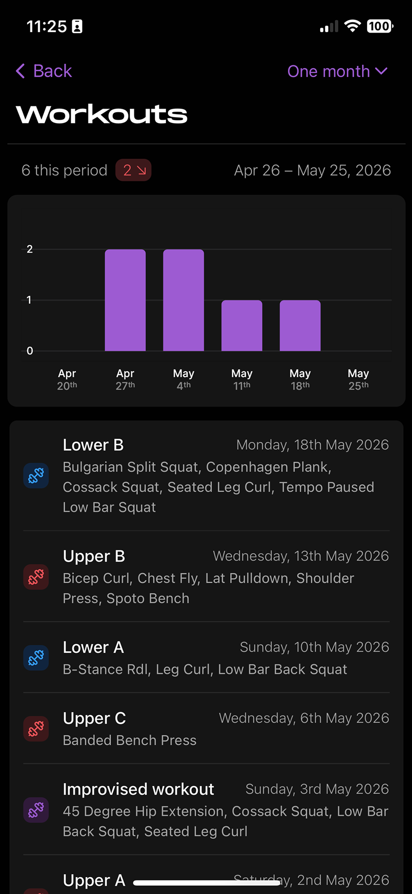 App screenshot
